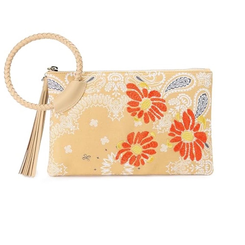 HOBO Sunset Bandana Sheila Clutch